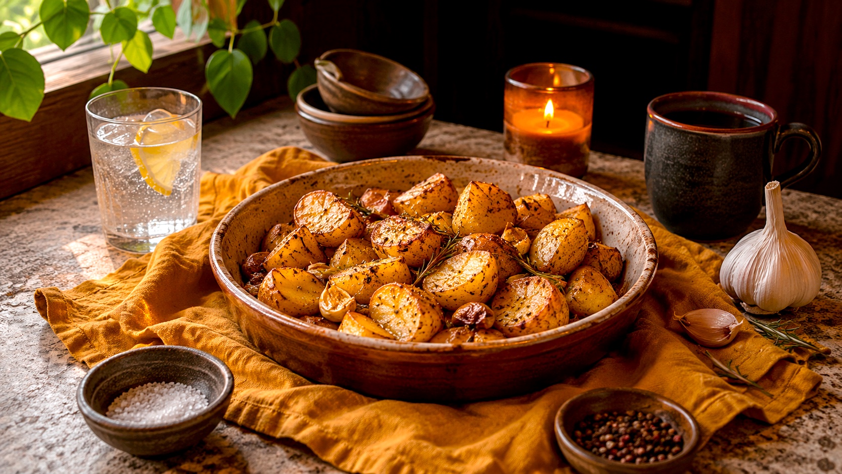 Papas al horno para no volver a revisar su Instagram, fotografía editorial